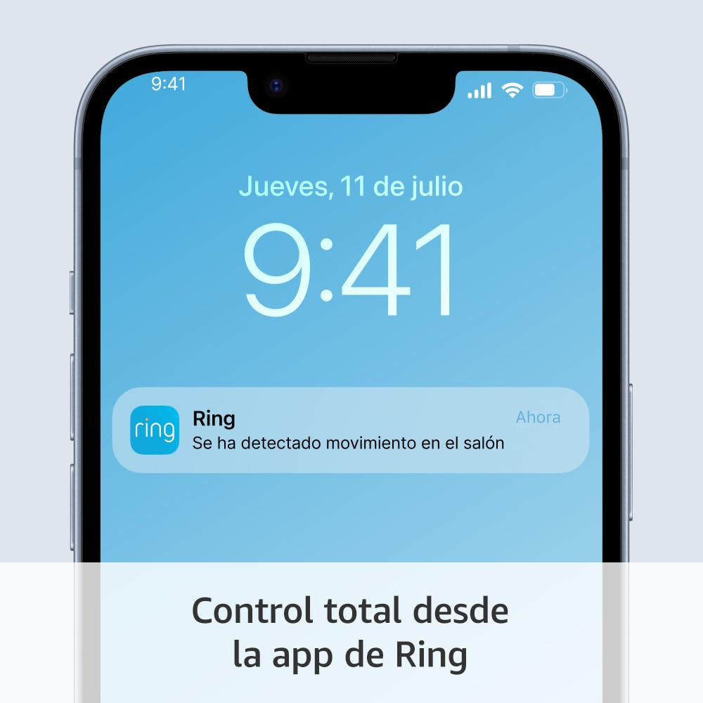 Ring Cámara interior (Indoor Camera 2ª gen) | Cámara de vigilancia wifi con enchufe para mascotas, vídeo HD, comunicación bidireccional, cubierta de privacidad | 30 días gratis de Ring Home, 4 Cámaras - 6