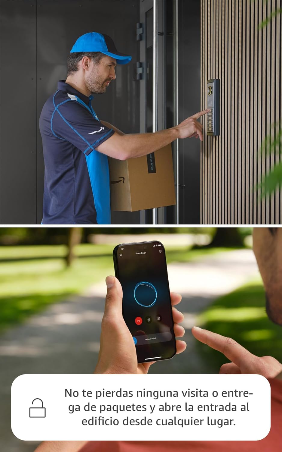 Ring Intercom Audio | Haz que tu interfono sea más inteligente | Transmisión de audio, llaves virtuales y acceso a distancia | Instalación por cuenta propia - 4