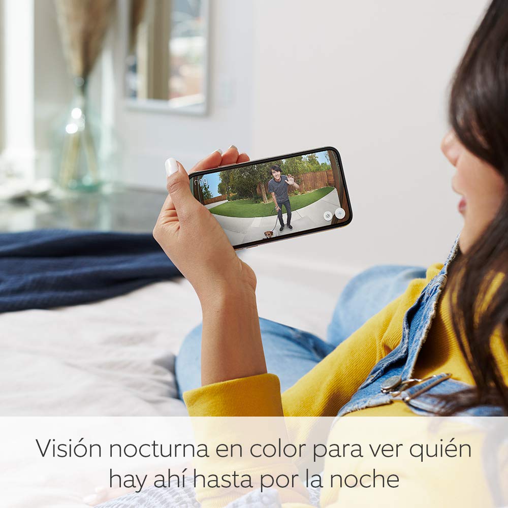 Ring videotimbre cableado Pro (anteriormente Video Doorbell Pro 2) | Timbre con cámara, vídeo 1536p HD, vídeo de cuerpo entero, detección de movimiento 3D y wifi | 30 días gratis de Ring Home - 6