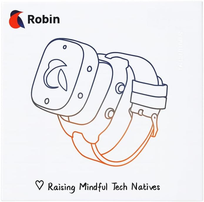 Robin Watch K1 – Reloj Teléfono 4G GPS para Niños | Llamadas Seguras, Chat, SOS, Modo Clase, Batería 2-3 Días, Linterna, Podómetro, App Familiar Robin, Sin Juegos ni Redes Sociales (Sin SIM, Negro) - 2