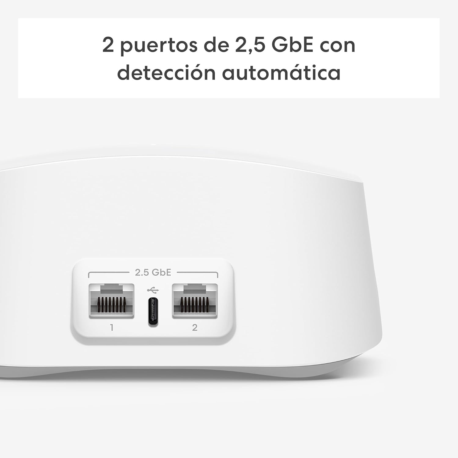 Router wifi de malla eero 7 de Amazon (último modelo): doble banda con Wi-Fi 7, compatible con velocidades de red de hasta 2,5 Gb/s y cobertura en hasta 190 m² (1 unidad) - 3