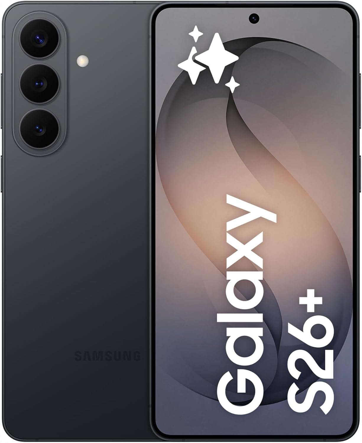 Samsung Galaxy S26+ 512GB, Teléfono Móvil con Galaxy AI, Cámara 50MP, 12GB RAM, Batería 4900mAh, Garantía del Fabricante 3 Años + 1 Año Extra, Color Negro (Versión Española) - 1