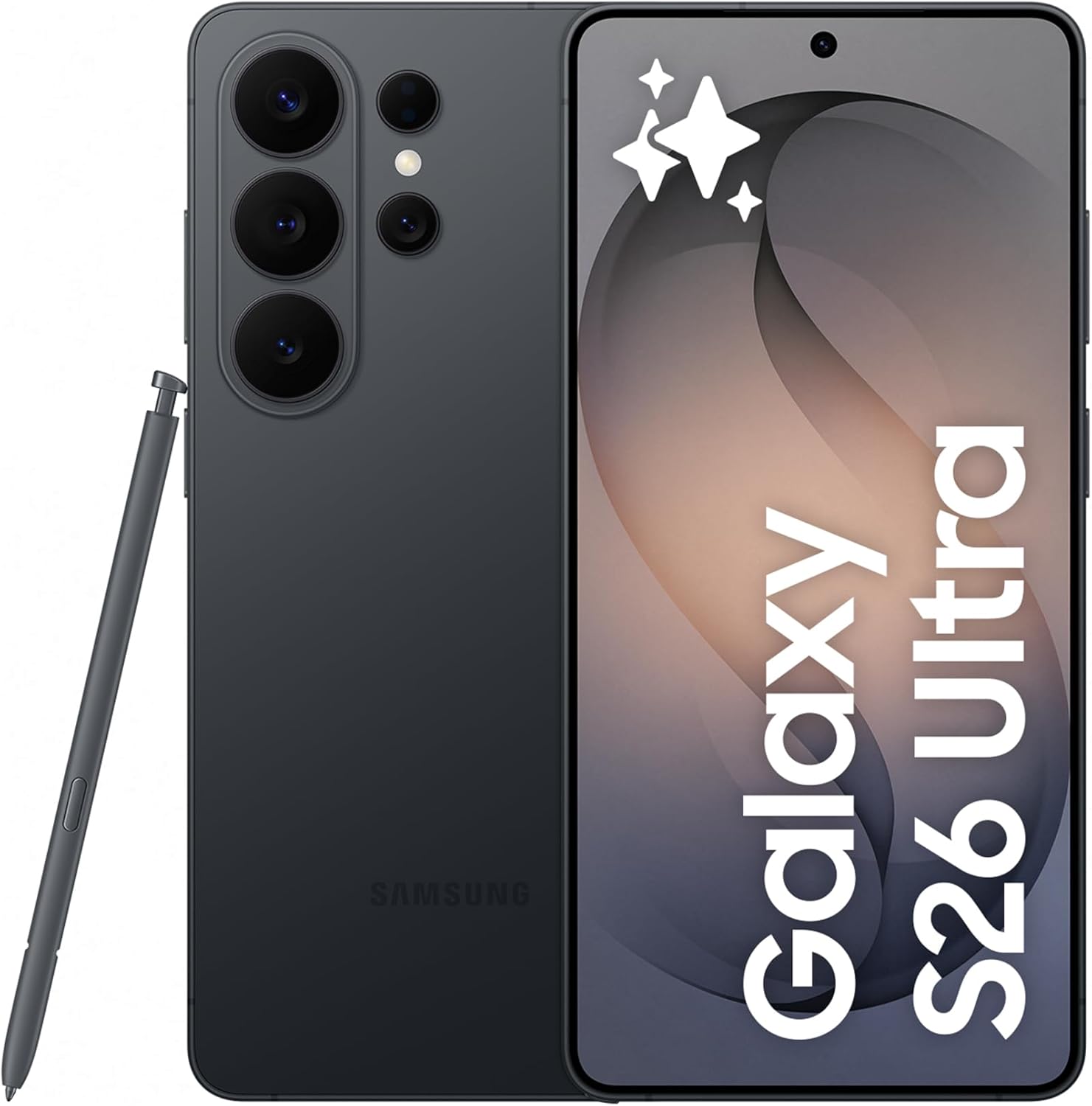 Samsung Galaxy S26 Ultra, 1TB, Smartphone con Galaxy AI, Cámara 200MP, 16GB RAM, Batería 5000mAh, Garantía del Fabricante 3 Años+1 Año Extra, Color Negro (Versión Española) - 1