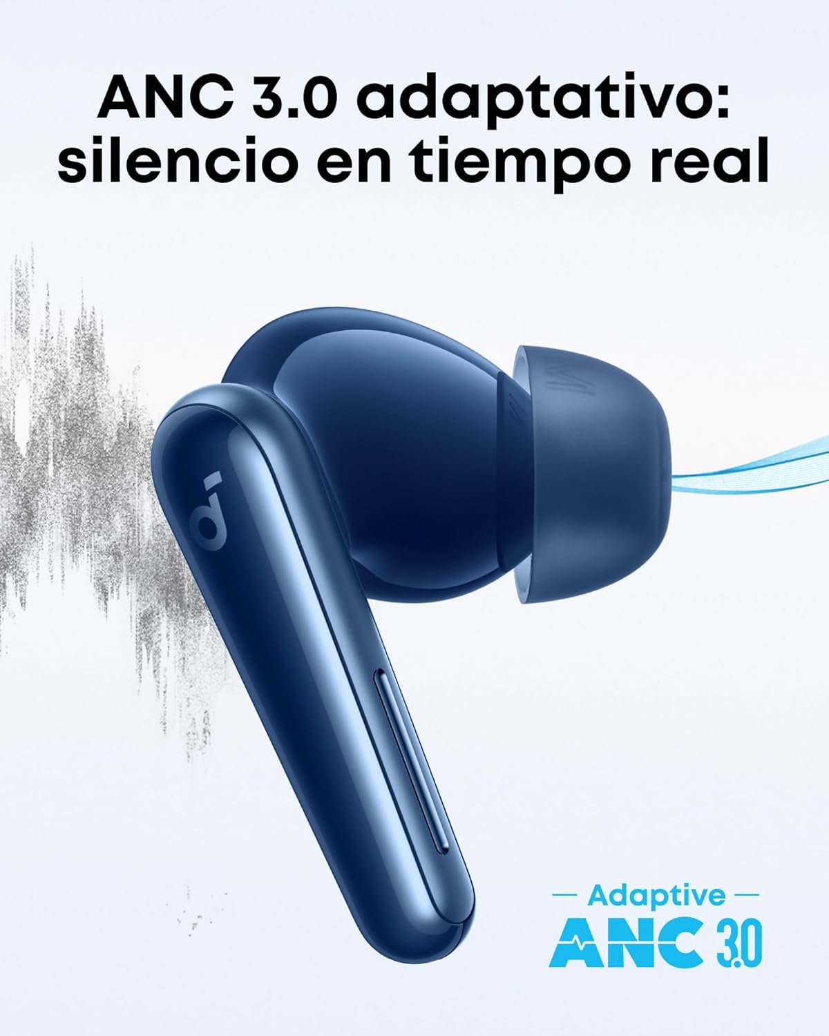 Soundcore Liberty 5 de Anker, Auriculares inalámbricos con cancelación de Ruido, reducción de Voz 2X más Potente, Carga rápida, Audio Dolby, Llamadas claras con IA y 6 micrófonos - 3