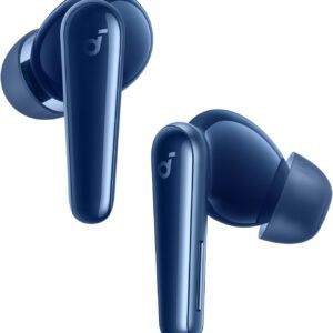 Soundcore Liberty 5 de Anker, Auriculares inalámbricos con cancelación de Ruido, reducción de Voz 2X más Potente, Carga rápida, Audio Dolby, Llamadas claras con IA y 6 micrófonos