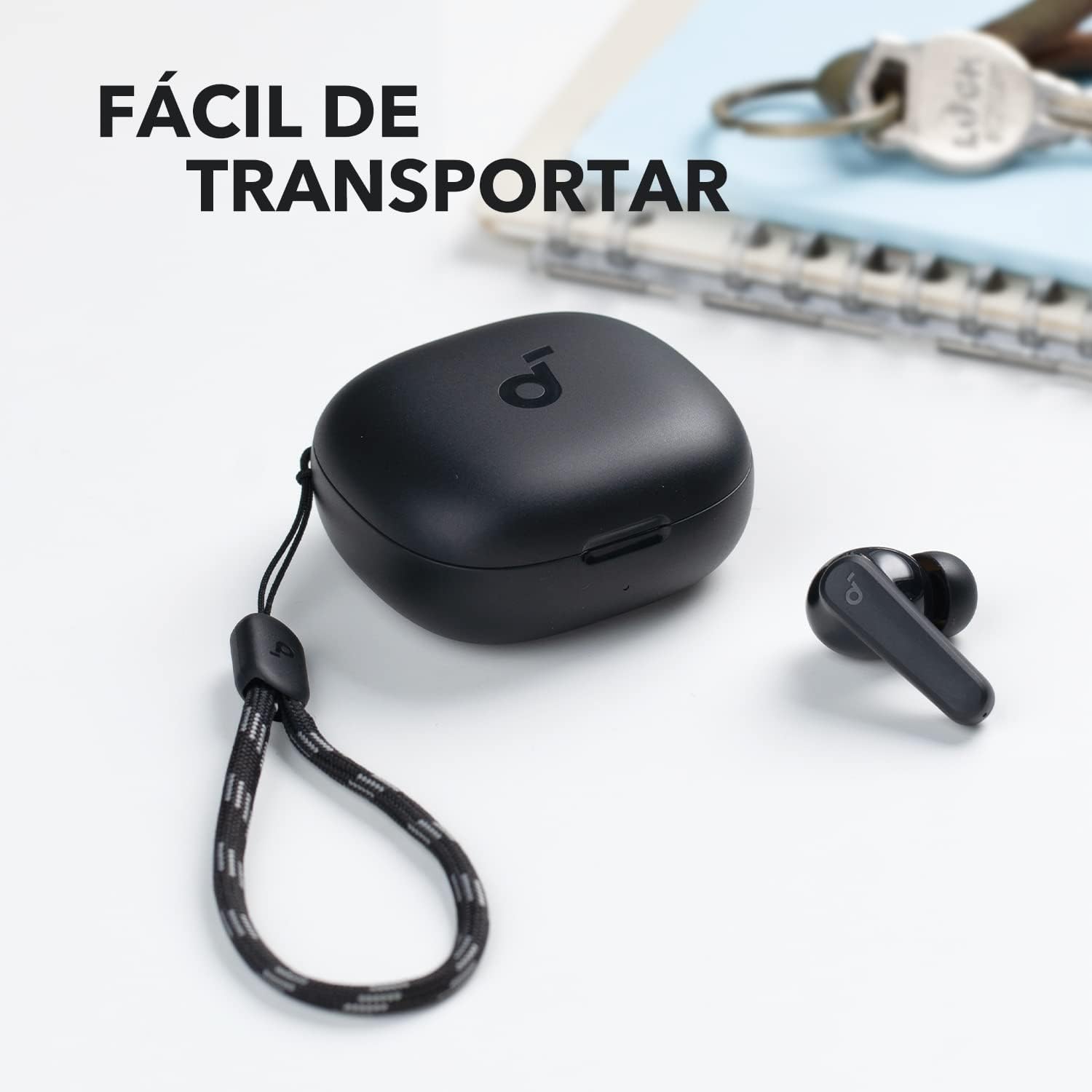 Soundcore P20i Auriculares inalámbricos Bluetooth by Anker, diafragmas de 10mm con Big Bass, Auriculares Bluetooth 5.3, Reproducción 30H, IPX5, 2 micros para Llamadas nítidas con IA, EQ Personalizado - 5