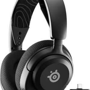 SteelSeries Arctis Nova 5 Cascos gaming inalámbricos PC, PS5, Switch 2, móvil - Controladores magnéticos de neodimio - Más de 100 preajustes de audio - Batería de 60h - 2,4 GHz o BT - Micro Gen2.X