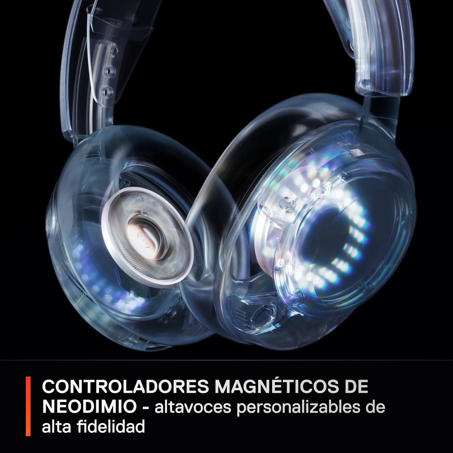 SteelSeries Arctis Nova 5 Cascos gaming inalámbricos PC, PS5, Switch 2, móvil - Controladores magnéticos de neodimio - Más de 100 preajustes de audio - Batería de 60h - 2,4 GHz o BT - Micro Gen2.X - 6