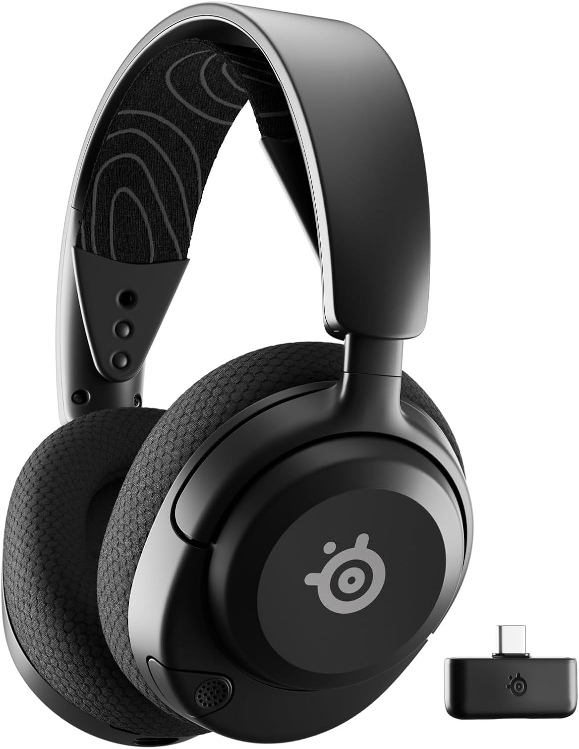 SteelSeries Arctis Nova 5 Cascos gaming inalámbricos PC, PS5, Switch 2, móvil - Controladores magnéticos de neodimio - Más de 100 preajustes de audio - Batería de 60h - 2,4 GHz o BT - Micro Gen2.X - 1
