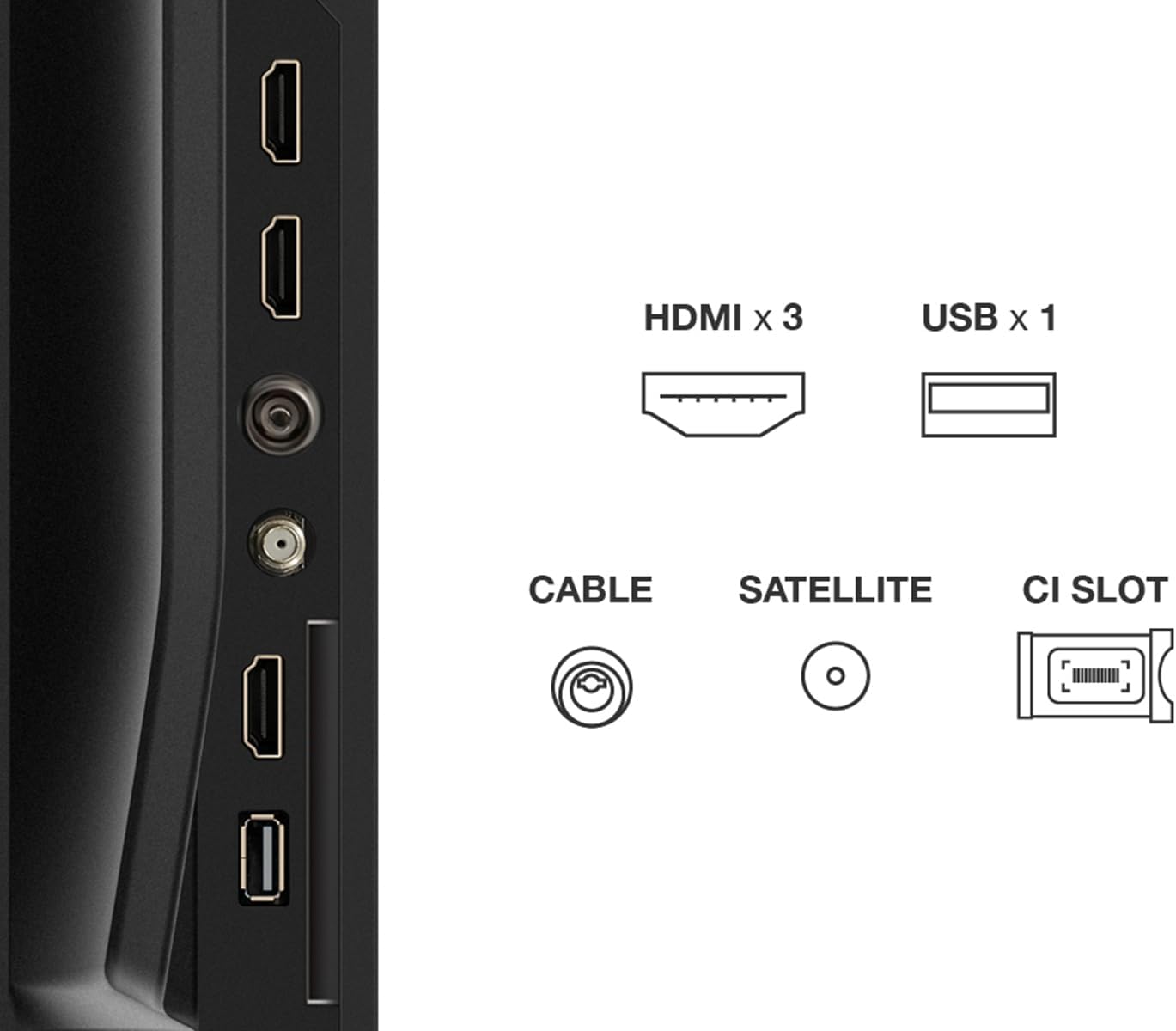 TCL 43T6C, 43" QLED 4K HDR TV, Fire TV (Smart TV with Dolby Vision & Atmos, HDR10+, Press & Ask Alexa) [Clase de eficiencia energética G] - 4