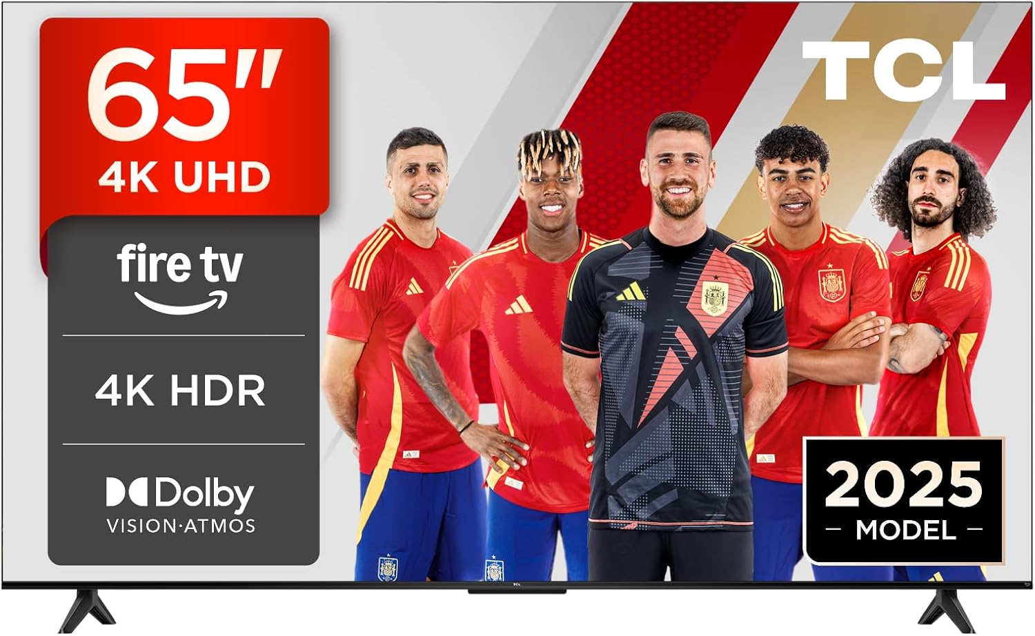 TCL 65PF650, 65" 4K UHD Smart TV, Fire TV (Dolby Vision, Dolby Atmos, DTS, HDR 10, Alexa Integrado, Airplay2, Miracast) - 1