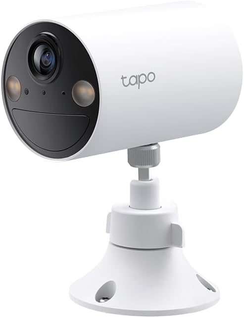 Tapo C410 (paquete de 2), visión nocturna a color 2K 3MP, recargable, panel solar, IP65, almacenamiento local/en la nube, ángulo de 110°, alarma iluminada y sonora, cámara de seguridad - 3