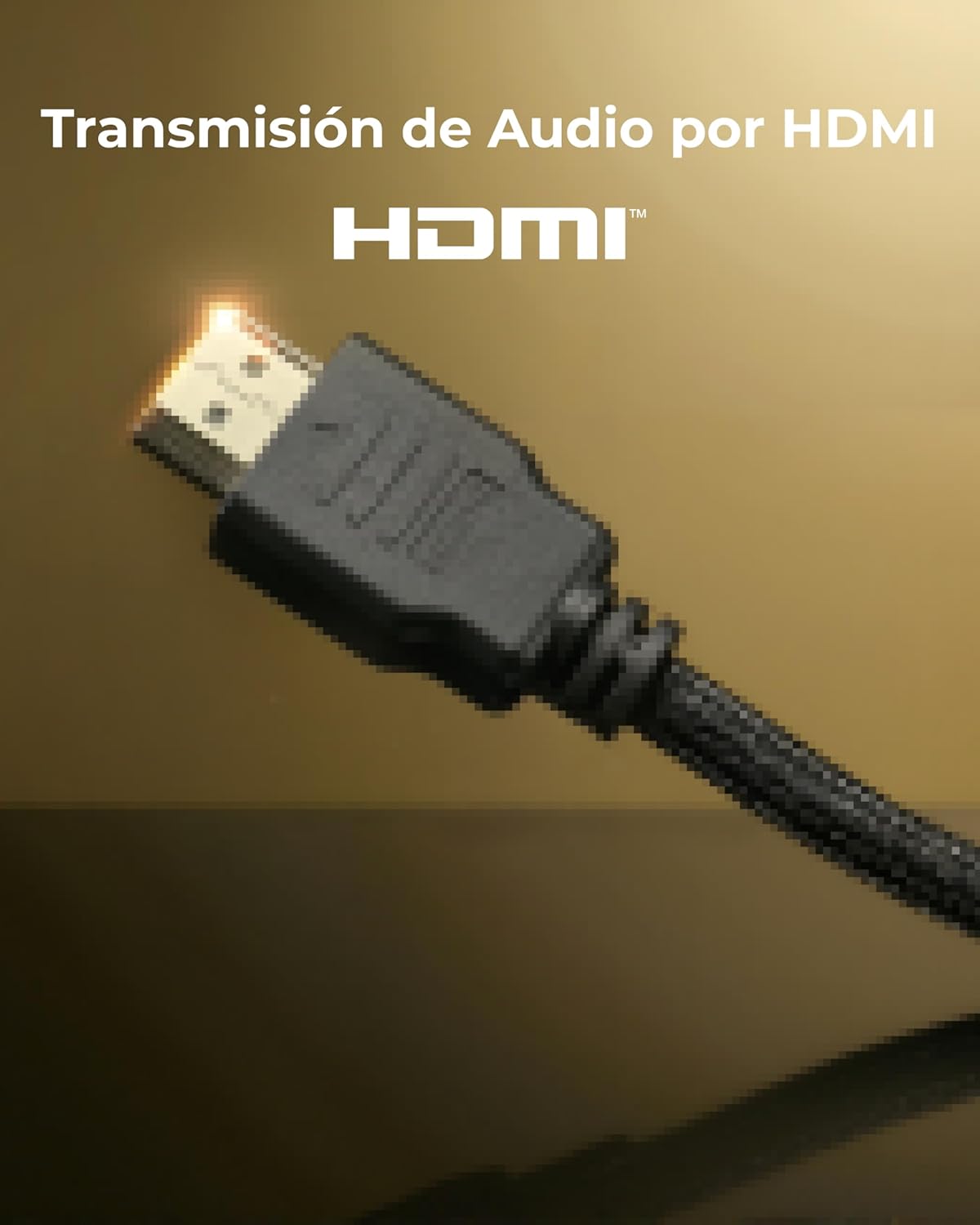 ULTIMEA Barra de Sonido 2.1 con Subwoofer Inalámbrico, VoiceMX y BassMX, Control por App, 240W Potencia Máxima para Smart TV, Graves Ajustables, HDMI, Óptico, Bluetooth 6.0, Poseidon M30(Modelo 2026) - 6