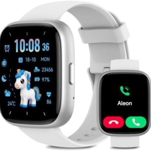 VRPEFIT Smart Watch for Women Men, Whatsapp Notifications, 1.83" HD Touchscreen with Bluetooth Calling, Heart Rate, Blood Oxygen, Sleep Monitor, 100+ Sports Modes, IP68 Waterproof for Android iOS