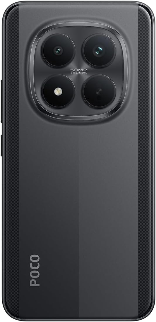 XIAOMI POCO M8 5G - Smartphone de 8+256GB, Pantalla de 6,77" 120Hz Flow AMOLED, Snapdragon 6 Gen 3, cámara Dual de 50MP IA, Carga Turbo de 45W, Cargador no Incluido, Negro (Versión ES) - 4
