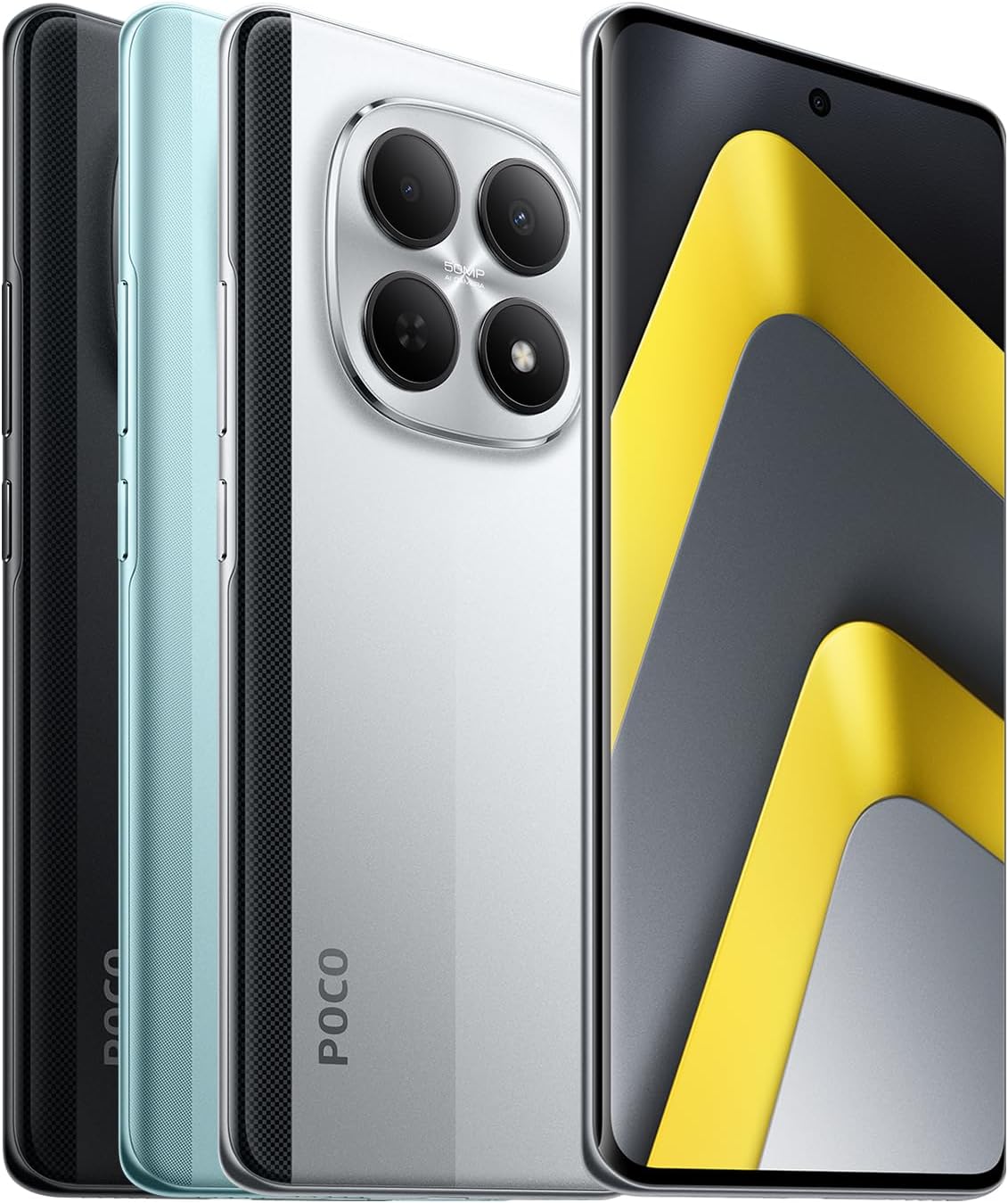 XIAOMI POCO M8 5G - Smartphone de 8+256GB, Pantalla de 6,77" 120Hz Flow AMOLED, Snapdragon 6 Gen 3, cámara Dual de 50MP IA, Carga Turbo de 45W, Cargador no Incluido, Negro (Versión ES) - 6