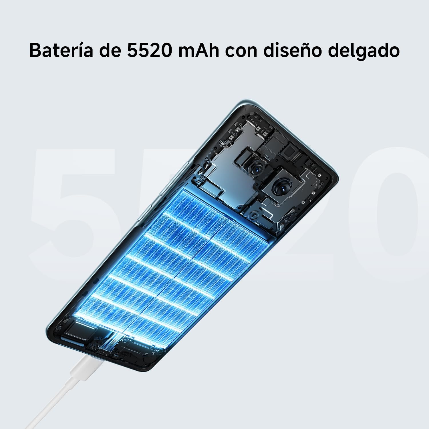 XIAOMI REDMI Note 15 5G - Smartphone de 8+256GB, Pantalla AMOLED FHD+ de 6,77", Snapdragon 6 Gen 3, cámara de 108 MP, batería de 5520 mAh, Cargador no Incluido, Morado (Versión ES) - 6