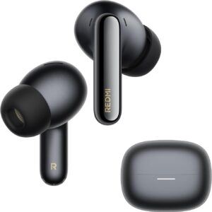 XIAOMI Redmi Buds 8 Pro, True Wireless Bluetooth, cancelación Activa de Ruido de hasta 55 dB, Triple Driver, Sonido Hi-Res Hi-Fi, Dolby Audio, hasta 33h de autonomía, Bluetooth 5.4, IP54, Negro