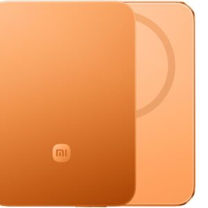 Xiaomi Ultrathin Magnetic Power Bank 5000mAh 15W Compatible con MagSafe para iPhone Batería Externa Ultrafina y Ligera con Carga inalámbrica, Compatible con iPhone 17/16/15/14/13/12, Orange