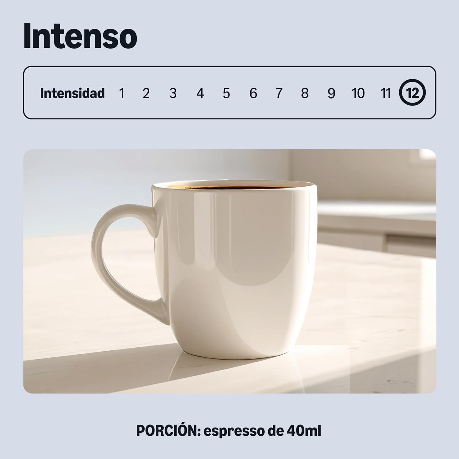 by Amazon - Cápsulas de café Intenso, tueste oscuro, compatibles con Nespresso, 100 unidades, 5 paquetes de 20, certificado Rainforest Alliance - 3