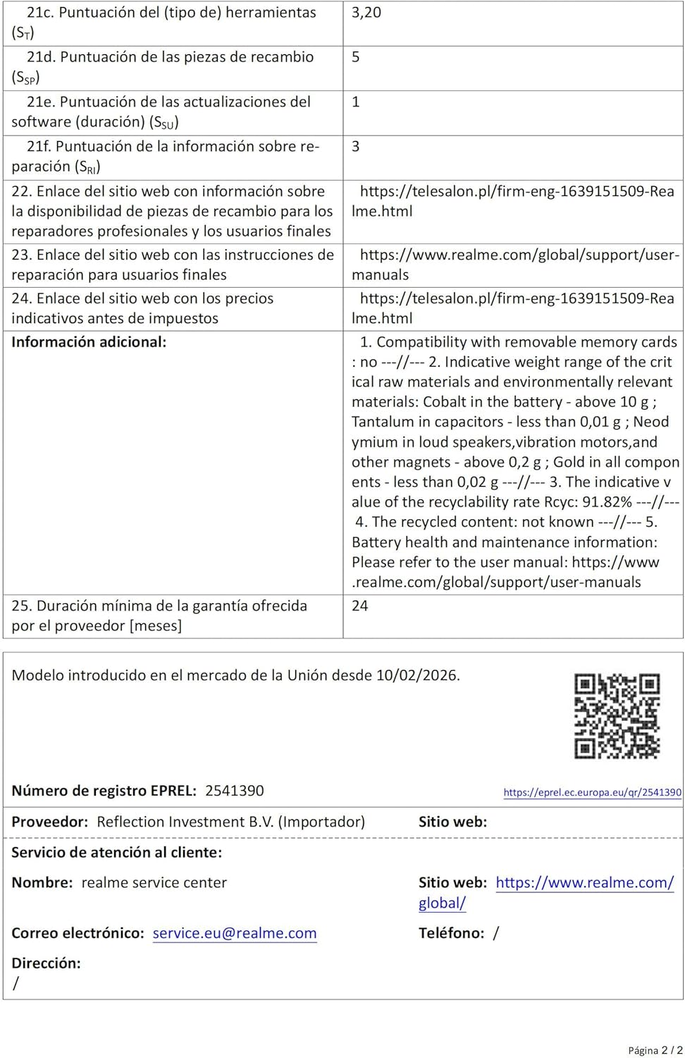 realme 16 Pro+ 5G Smartphone, 8GB+256GB, Pantalla Curva AMOLED 144Hz 6,8", Batería 7000mAh, Cámara 200MP OIS, IP69K, Carga Rápida 80W, Dual SIM, Next AI, Oro (con Adaptador) - 6
