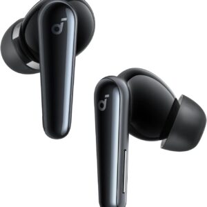 soundcore Liberty 5 by Anker Auriculares Inalámbricos Bluetooth con Cancelación de Ruido, Reducción de Voz 2X más Potente, ANC en Tiempo Real, Carga Rápida, Audio Dolby, Llamadas Claras con IA y 6Mics