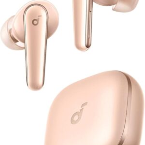 soundcore Liberty 5 by Anker Auriculares Inalámbricos Bluetooth con Cancelación de Ruido, Reducción de Voz 2X más Potente, ANC en Tiempo Real, Carga Rápida, Audio Dolby, Llamadas Claras con IA y 6Mics