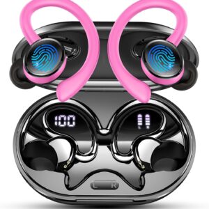 2026 Auriculares Inalámbricos Bluetooth 5.4, Auriculares Bluetooth 5.4 HiFi Estéreo, Auriculares Inalambricos Deportivos, 50H Cascos Inalambricos Bluetooth