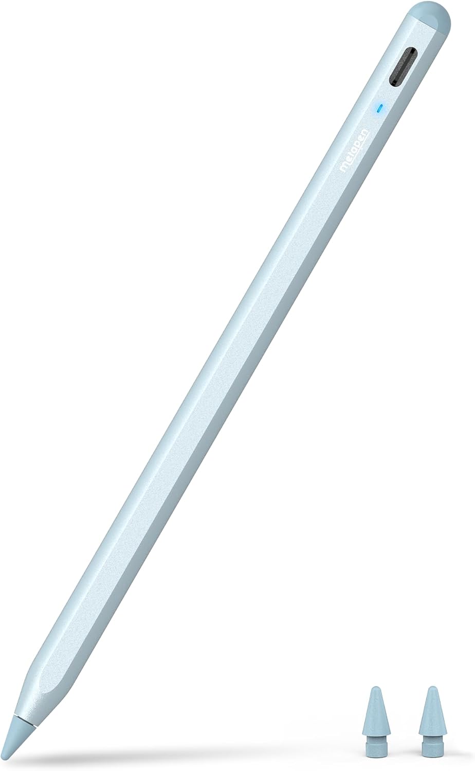 2026 Lápiz Táctil para iPad,Metapen A8 Azul -Precisión de Píxel,Baja Latencia,Ideal para Notas,Dibujo y Firma,Stylus Pen Compatible con iPad 7/8/9/10/11(A16),Mini 5/6,Air 3/4/5/M2/M3/M4,Pro 3/4/5/6/M4 - 1