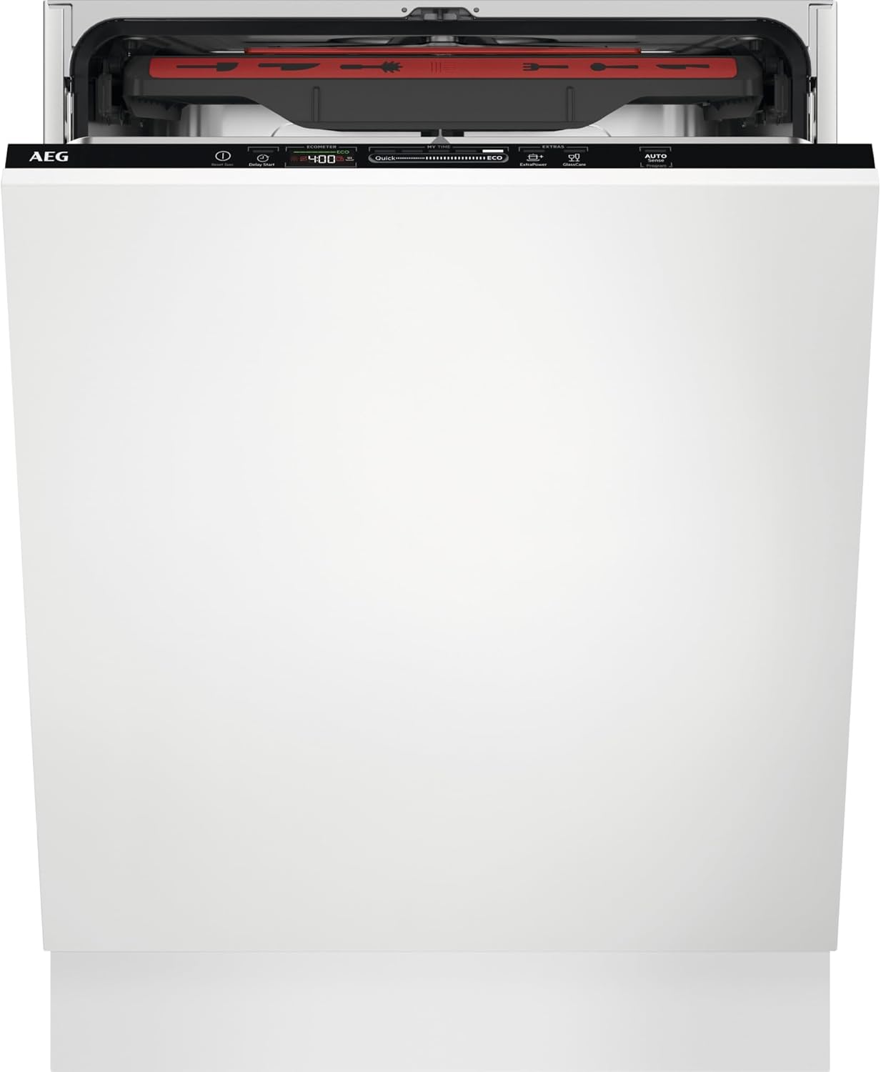 AEG FSB64907Z Lavavajillas Integrable, 60 cm, 14 Cubiertos, Secado AirDry, Brazo Aspersor Satélite, Cristalería, 7 Programas, 3 Temperaturas, 44 dB(A), Serie 6000, Clase C - 1