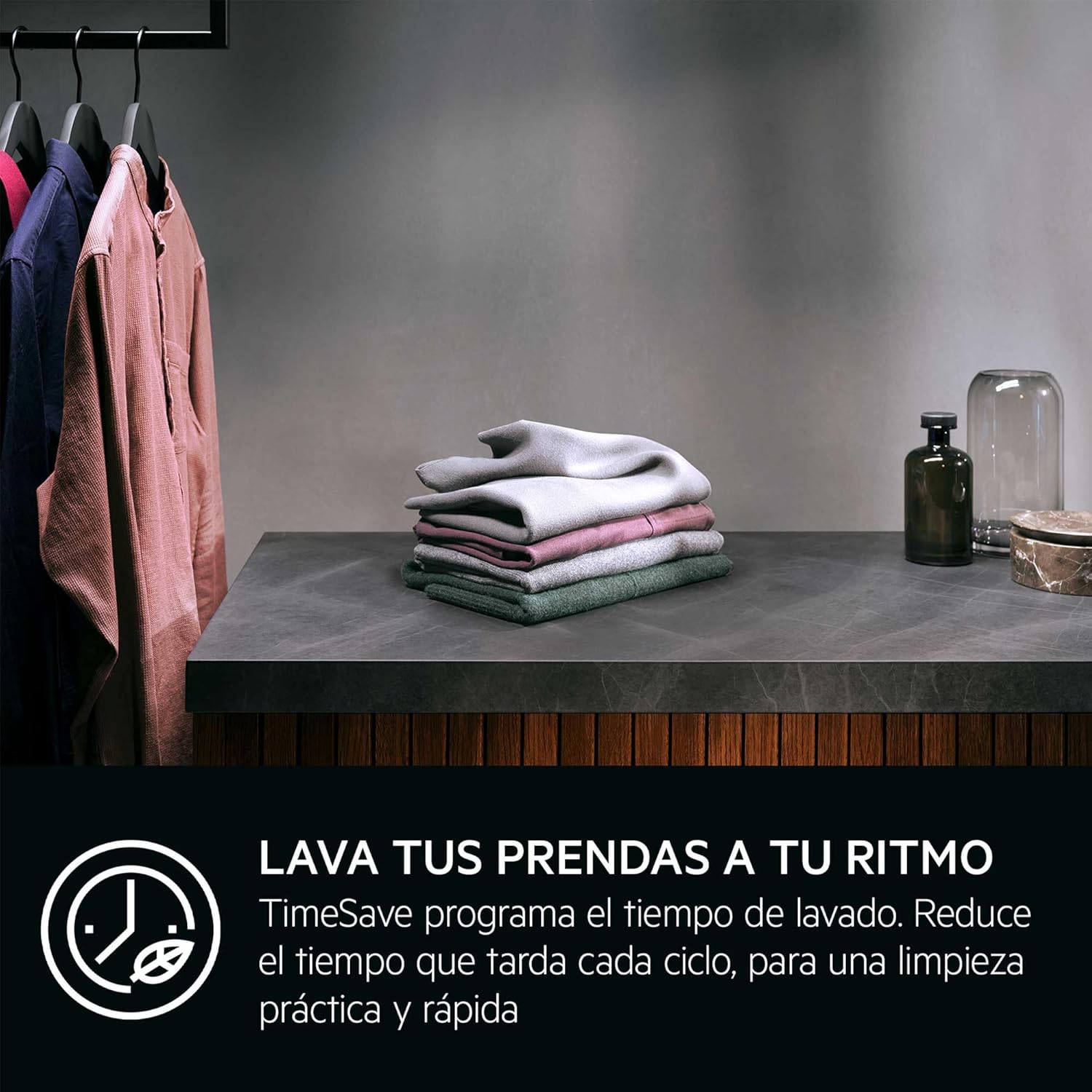 AEG LTA6G7331E, Lavadora de Carga Superior 7 Kg, 1300 rpm, Libre Instalación, Función Prosense, Soft Opening, Programa Timesave, Cajón LiquiSystem, Display LCD, Serie 6000, Blanca, Clase A - 3