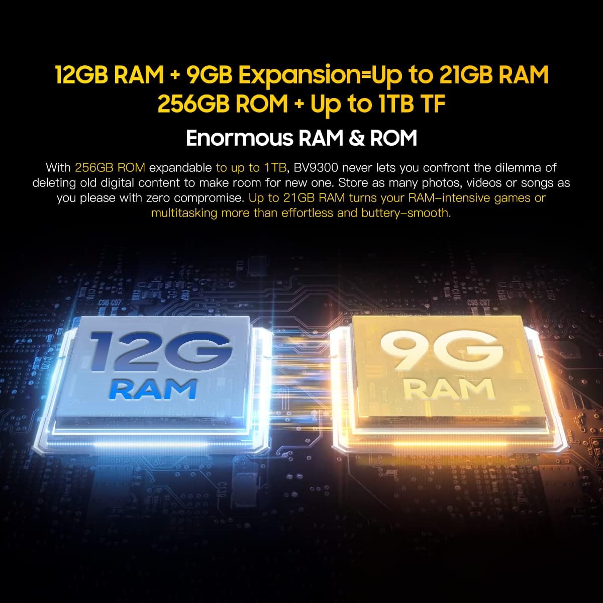 Blackview BV9300 Teléfono Móvil Resistente 2023, 21GB+256GB MTK G99 IP68 Smartphone Todoterreno, 6.7" FHD+, 15080mAh 33W, 50MP+32MP, Android 12 Telefono Movil Antigolpes, Dual 4G/GPS/NFC/OTG/FM, Verde - 3