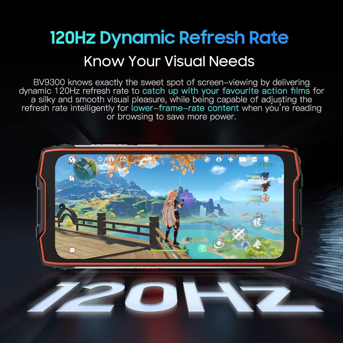 Blackview BV9300 Teléfono Móvil Resistente 2023, 21GB+256GB MTK G99 IP68 Smartphone Todoterreno, 6.7" FHD+, 15080mAh 33W, 50MP+32MP, Android 12 Telefono Movil Antigolpes, Dual 4G/GPS/NFC/OTG/FM, Verde - 5