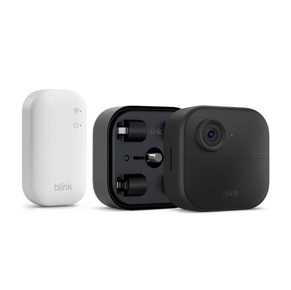 Blink Outdoor 4 + pack de extensión de batería: cámara de seguridad inteligente HD sin cables, 4 años de autonomía, detección de movimiento optimizada, compatible con Alexa (solo 1 cámara) | IP65 - 2
