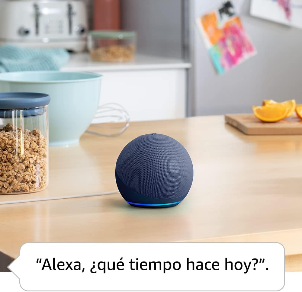 Echo Dot (5.ª generación) | Antracita + Tapo L530EA Bombilla LED Inteligente (E27), Compatible con Alexa - Kit de inicio de Hogar digital - 3