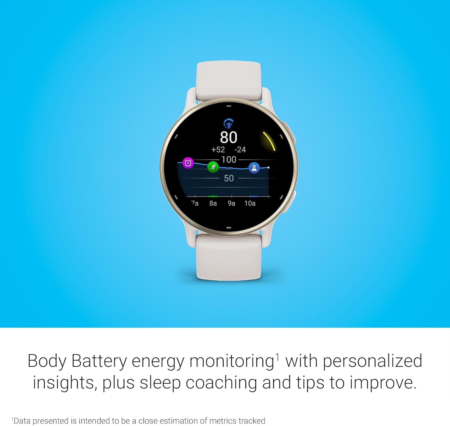 Garmin Vívoactive 5, Smartwatch con GPS, Pantalla AMOLED, Funciones Esenciales de Salud y Forma física y hasta 11 días de autonomía - 4