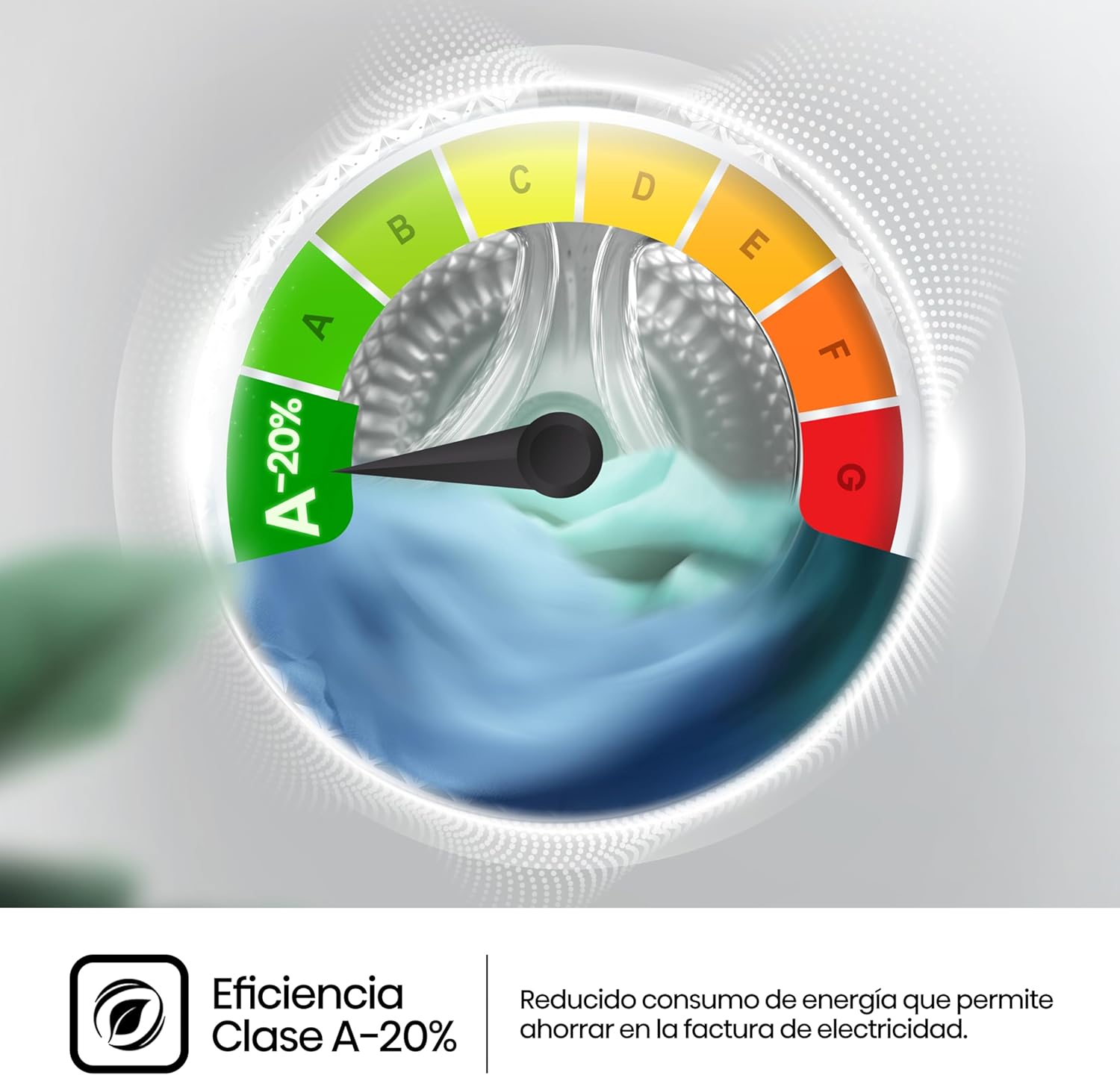 Hisense WF3S1045BW3 - Lavadora, Clase A, 10.5 kg, Auto Dosificación, Conectividad WiFi, Monitor de Consumo, Hygiene Guard, Función Vapor 99.9%, Lavado Rápido, PureJet, Blanco - 3