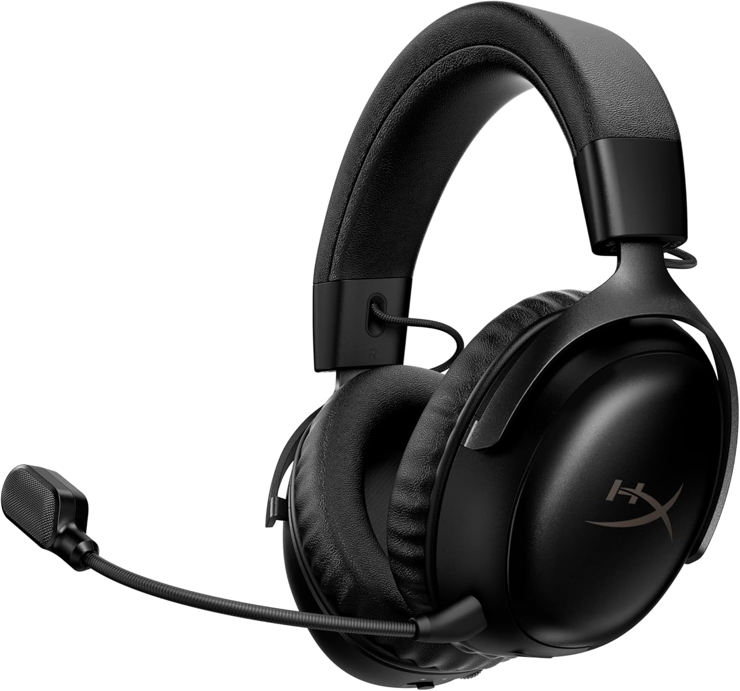 HyperX Cloud III S - Auriculares Gaming inalámbricos, Bluetooth, 2.4Ghz, PC, PS5, Xbox, Drivers 53 mm, DTS, micrófono 10mm, batería hasta 200h, Negro - 1