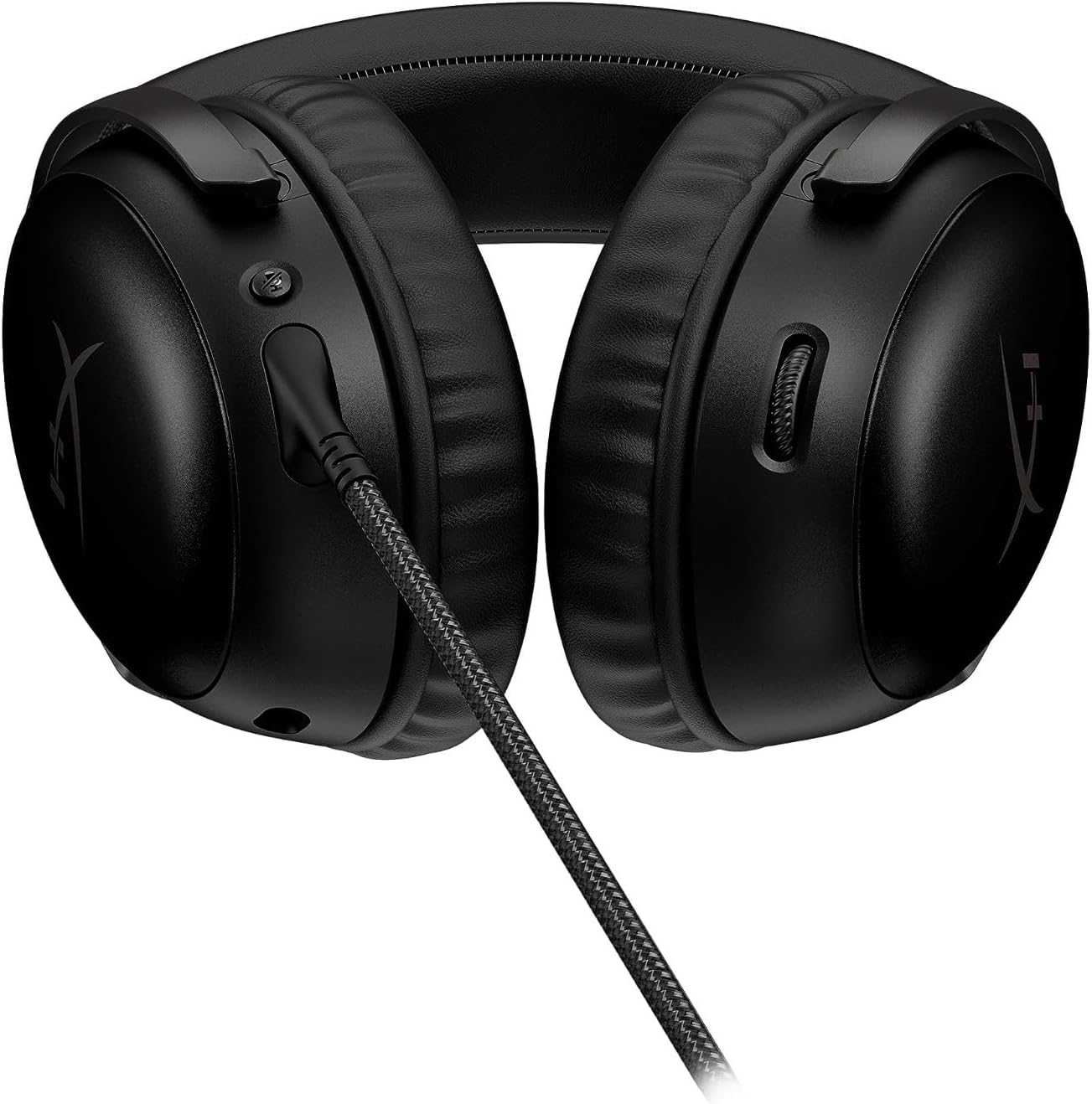 HyperX Cloud III wired Auriculares para Juegos con Cable, PC, PS5, Xbox Series X S, Controladores de 53 mm en ángulo, DTS, micrófono nítido de 10 mm, USB-C USB-A, Negro - 3