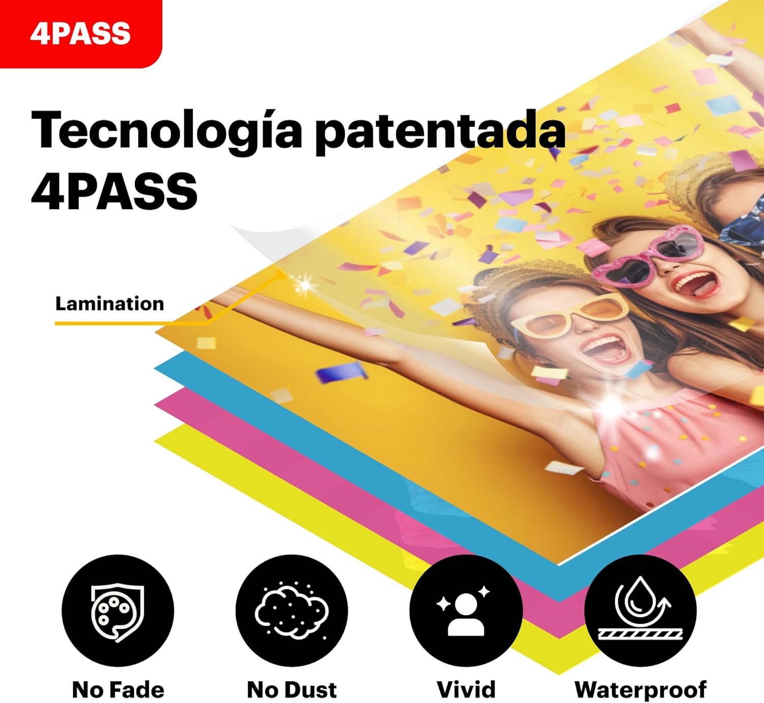 KODAK Mini Shot 3 Retro Cámara Digital Instantánea & Impresora Fotográfica 2-en-1 7,6 x 7,6 cm, 38 Hojas, Cámara Portátil con Impresión, Impresora Bluetooth iOS & Android, Sublimación 4PASS, Amarillo - 4