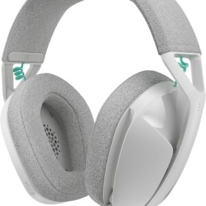 Logitech G G321 Lightspeed, Auriculares inalámbricos Bluetooth para Gaming, Comodidad y Ajuste dinámicos, micrófono de Varilla 16 kHz, PC, PS4, PS5, Nintendo Switch y Dispositivos móviles - Blanco