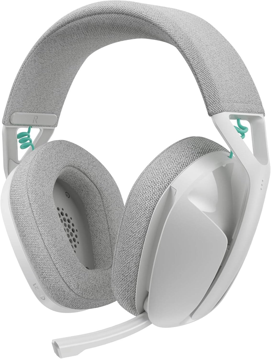 Logitech G G321 Lightspeed, Auriculares inalámbricos Bluetooth para Gaming, Comodidad y Ajuste dinámicos, micrófono de Varilla 16 kHz, PC, PS4, PS5, Nintendo Switch y Dispositivos móviles - Blanco - 1