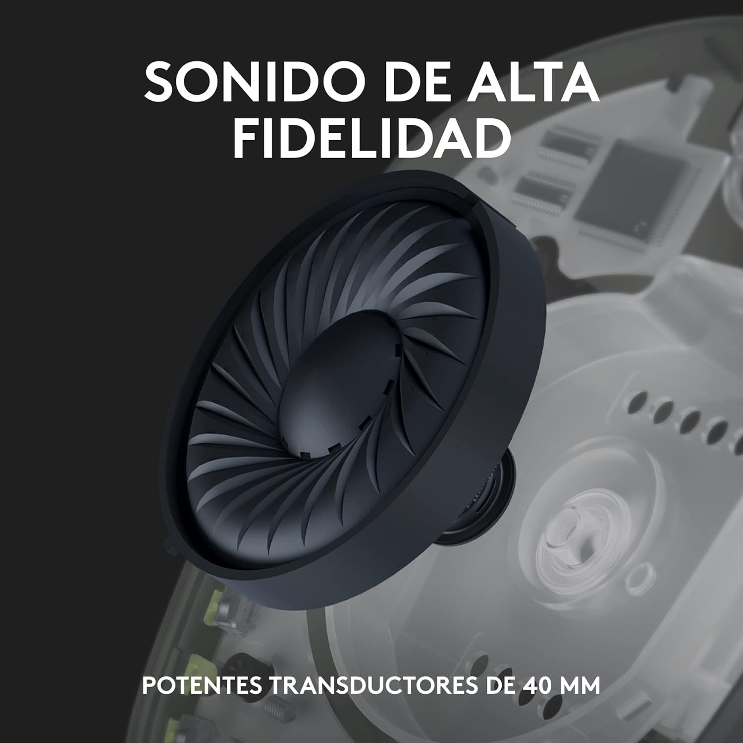 Logitech G G435 LIGHTSPEED, auriculares inalámbricos y Bluetooth para gaming - Auriculares ligeros circumaurales, micrófonos integrados, Dolby Atmos, PC, PS4, PS5, Nintendo Switch/Switch 2, móvil-Azul - 4