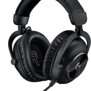 Logitech G PRO X 2 LIGHTSPEED Auriculares gaming inalámbricos, mic. brazo desmont., transductores grafeno 50 mm, DTS:X 2.0-7.1 Surround, Bluetooth/USB/3.5 mm Aux, PC, PS5, PS4, Nintendo Switch - Negro