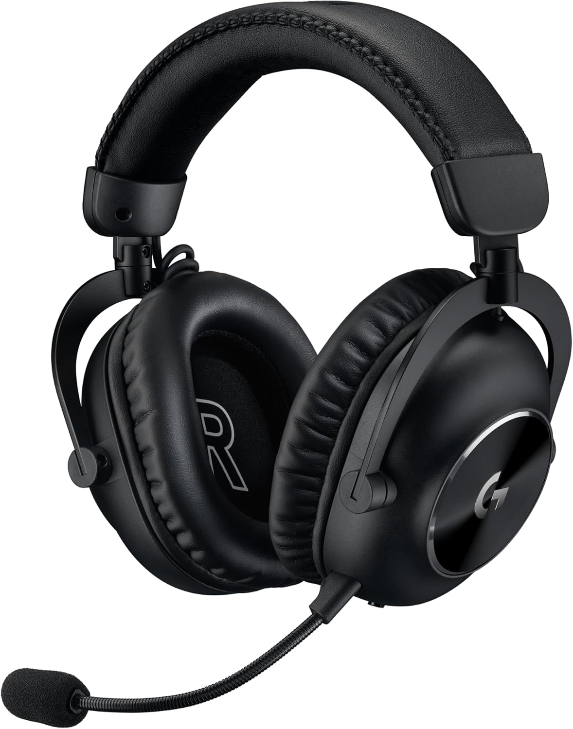 Logitech G PRO X 2 LIGHTSPEED Auriculares gaming inalámbricos, mic. brazo desmont., transductores grafeno 50 mm, DTS:X 2.0-7.1 Surround, Bluetooth/USB/3.5 mm Aux, PC, PS5, PS4, Nintendo Switch - Negro - 1