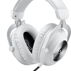 Logitech G Pro X 2 Lightspeed Auriculares Gaming inalámbricos, Mic. Brazo desmont., transductores grafeno 50 mm, DTS:X 2.0-7.1 Surround, Bluetooth/USB/3.5 mm Aux, PC, PS5, PS4, Nintendo Switch-Blanco