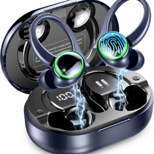Matast 2026 Auriculares Inalámbricos Bluetooth 5.4, Auriculares Bluetooth 5.4 HiFi Estéreo, 50H Cascos Inalambricos Bluetooth, Auriculares Inalambricos Deportivos