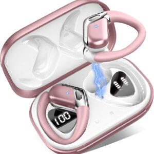 Matast Auriculares Bluetooth, Auriculares Bluetooth 5.4 Deportes, 50 Horas Auriculares Inalámbricos In Ear Cancelación Ruido ENC y 4 HD Mic, IP7 Impermeable Sin