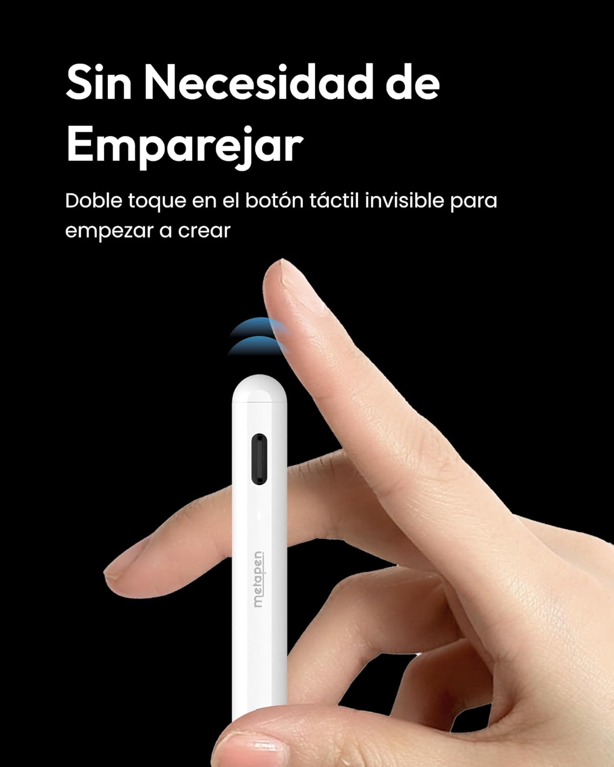 Metapen A8 Lápiz para iPad 2018-2026 con Inclinación,Atracción Magnética y Precisión de Píxeles,Ideal para Tomar Notas,Apple Pencil con iPad 11 A16/10/9/8,Pro M4/11/12.9/13,Air 3/4/5/M2/M3/M4,Mini 5/6 - 5