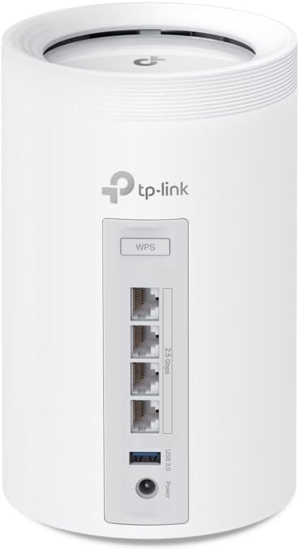 [NUEVO]TP-Link Deco BE65(1-pack)|Sistema Wi-Fi 7 Mesh BE11000 de Triple Banda|4 Puertos 2.5 Gbps, Multi-Link Operation MLO, Canales de 320MHz, Banda 6GHz, Protección HomeShield, Servidor y Cliente VPN - 2